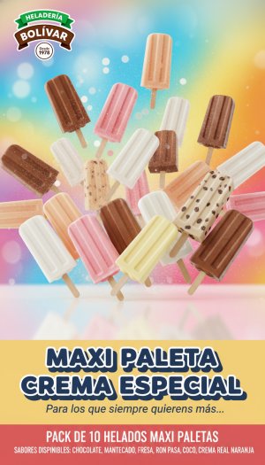 MAXIPALETA CREMA ESPECIAL